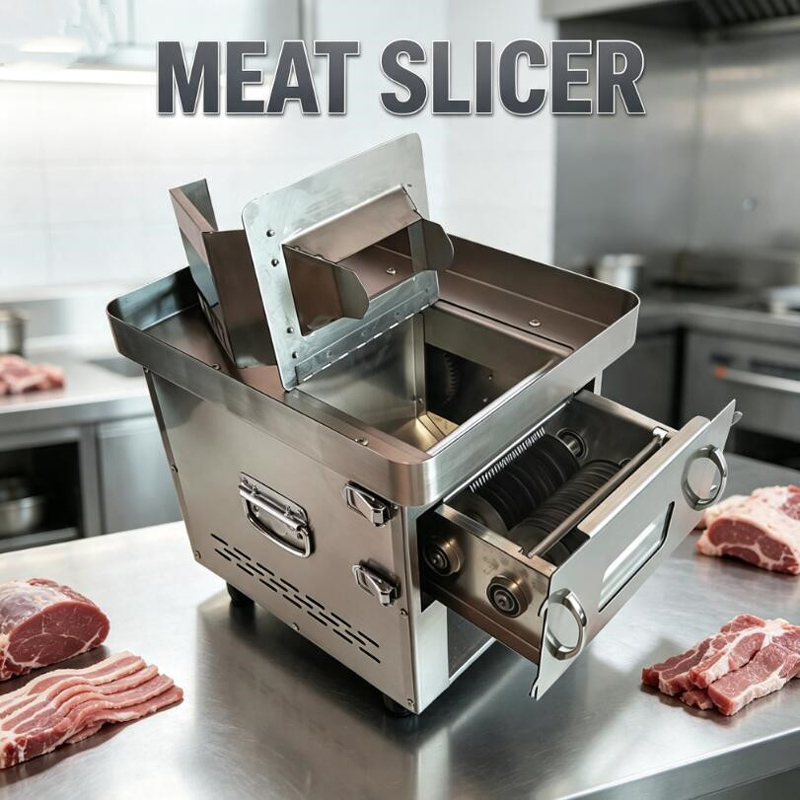 Electric Meat Mincer 850W - Affettatrice Elettrica Professionale per Carne, Macchina