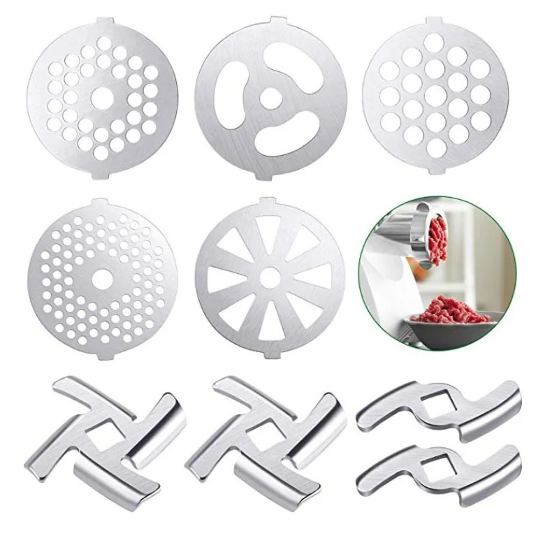 Meat Grinder Cutting Knife Blade - 5 # Lama per Tritacarne, Piastra