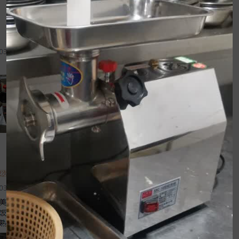 Electric Meat Mincer 850W - Tritacarne Elettrico da Tavolo, Mini Tritacarne