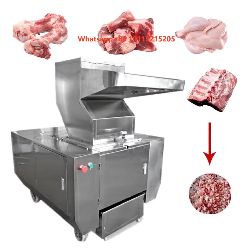 Bone Crusher Machine Commercial - Macchina Tritacarne in Acciaio Inox, Macchina